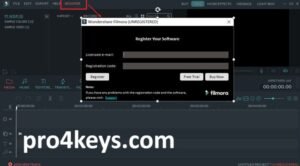 Wondershare Filmora Key + Video Editing Tools
